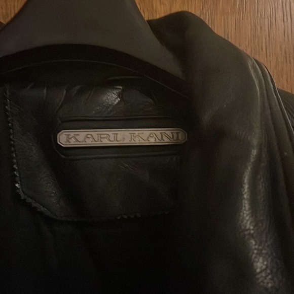 Karl Kani leather letterman jacket - Picture 6 of 6